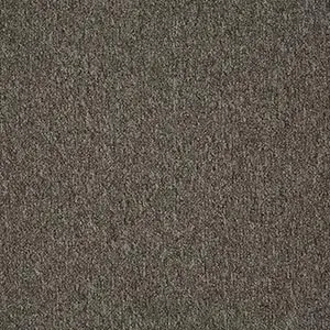 An image of the Fan Fix carpet, a grey colour swatch from Belgotex’s Influence carpet collection.