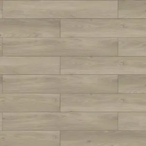 An image of the Castle Luxury Vinyl Tile, a light brown wooden colour swatch from Belgotex’s Classen Home Oak Collection.