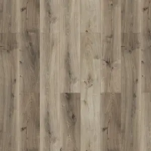 An image of the Varios Luxury Vinyl flooring, a brown wooden colour swatch from Belgotex’s Classen Home Oak Collection.