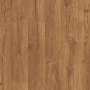 An image of the Havana Oak Natural with Saw Cuts Luxury Vinyl flooring, a light brown wooden colour swatch from Belgotex’s Quick Step Impressive Patterns Collection.