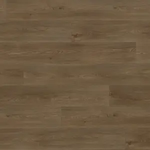 An image of the Columbian Oak 649M Heterogeneous Vinyl flooring, a dark brown wooden colour swatch from Belgotex’s Strut vinyl collection.